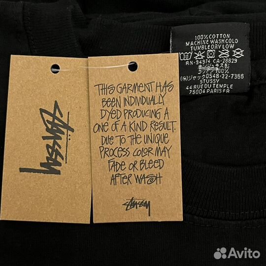 Stussy Лонгсливы Новые Оригинал