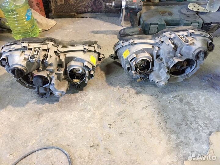 Фары Мерседес w203. Ксенон