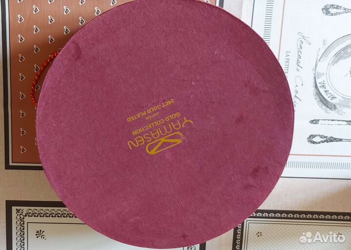 Набор кофейных чашек Yamasen Japan 24CT Gold