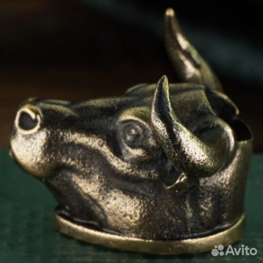 Бусина Темляк Брелок Телец Зодиак Теленок Корова