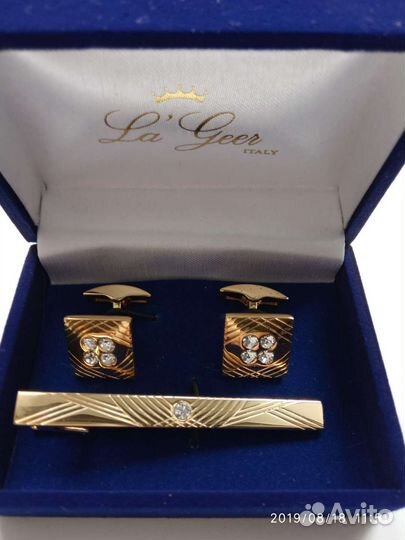 Запонки новые Италия