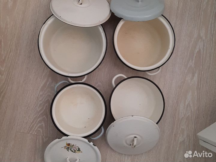 Кастрюли до 40л, судки, бидоны, чайники