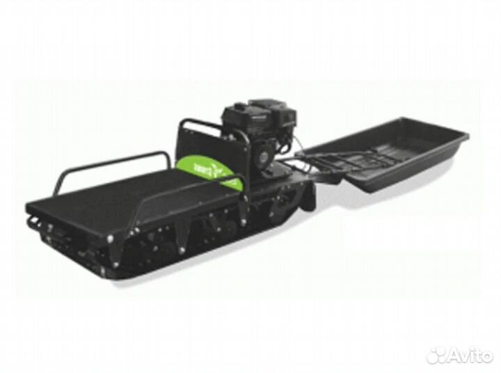 Мотобуксировщик cronus CR13V открытый