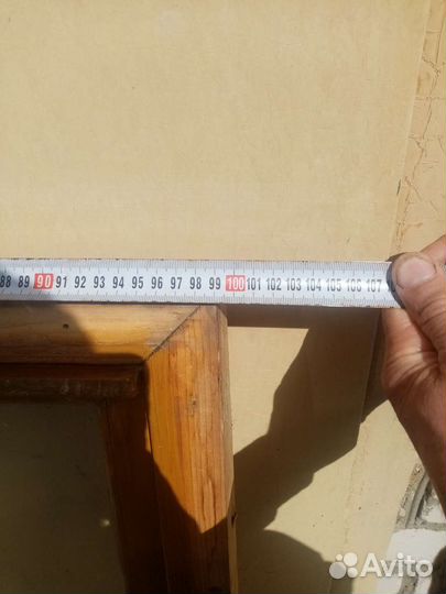 Окно деревянное, двойное 1х1.2