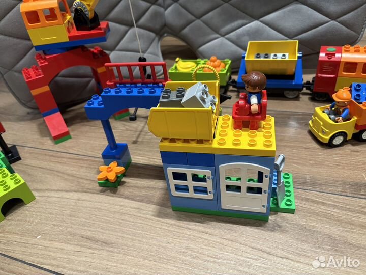 Lego duplo железная дорога 10508