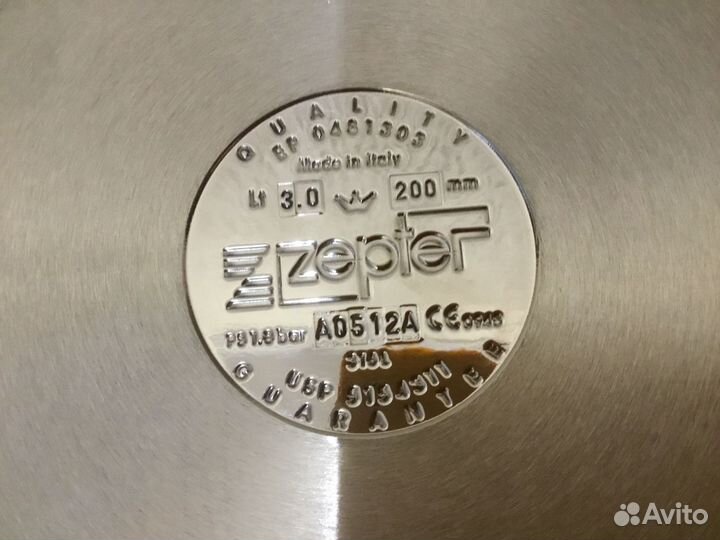 Кастрюля Zepter TF 030-20, 3 литра