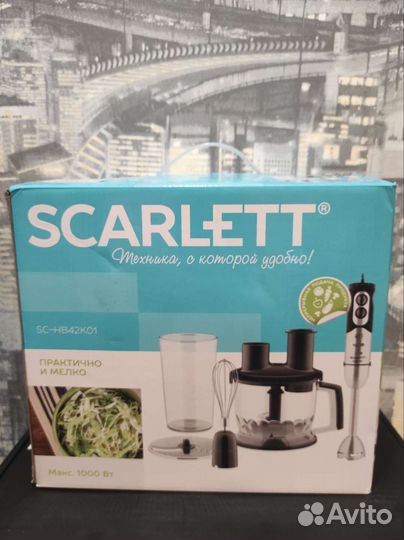 Новый блендер Scarlett