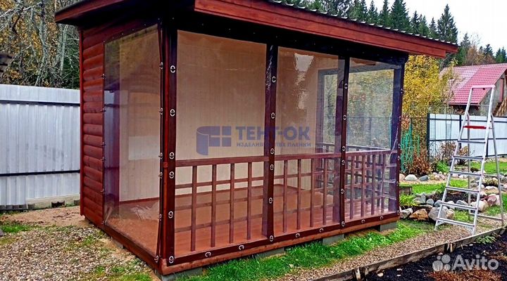 Мягкие окна для террас