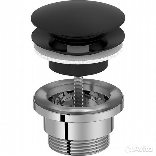 Донный клапан Jacob Delafon E30536-BL click-clack