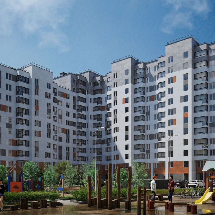 1-к. квартира, 39,1 м², 3/12 эт.