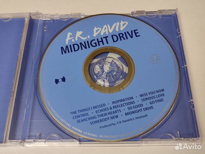 Cd F.R.David - Midnight Drive