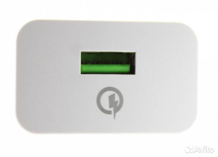 Зарядное устройство USB 3A borofone BA21A 18W QC3