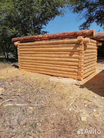 Брус, доска обрезная и необрезная, срубы бань