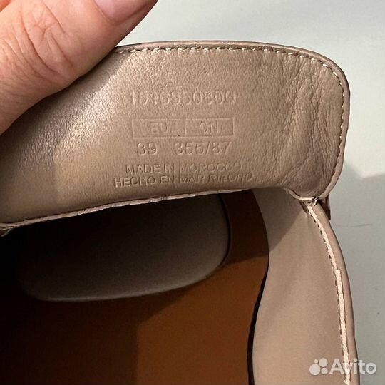 Мюли Massimo Dutti бежевые 36 37 38 39 40