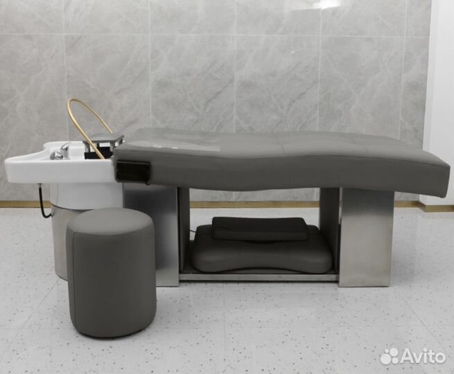 Спа кушетка с мойкой для волос головы аква