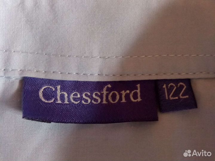 Рубашка голубая для мальчика