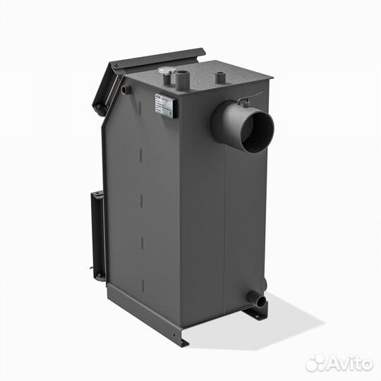 Твердотопливный котёл с увеличенной топкой