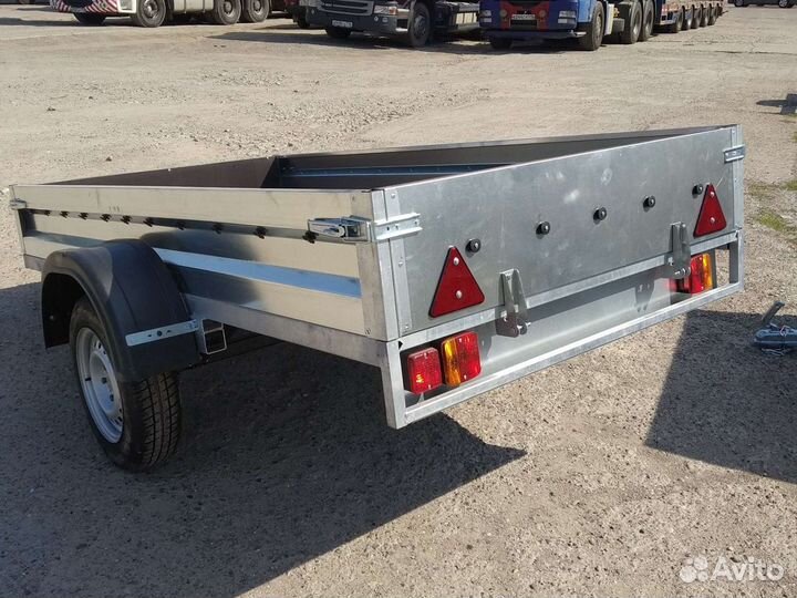 Прицеп легковой размер кузова 2.54*1.3 оцинкованны