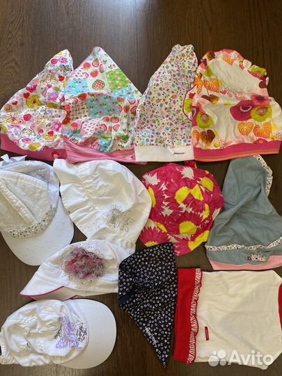 Косынки кепки панамы