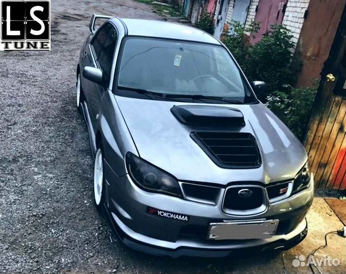 Жабры в капот накладка на капот Subaru