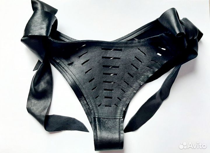 Мини шорты кожаные