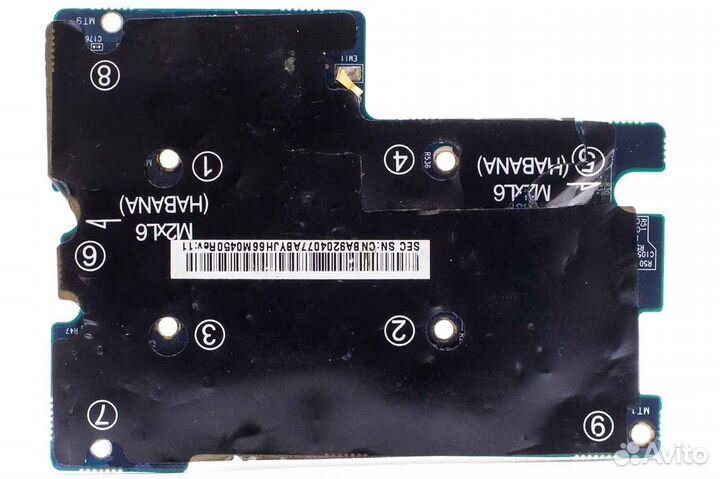 Видеокарта ноутбука неисправная Samsung X11 vidn20