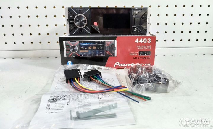 Автомагнитола 1din с экраном