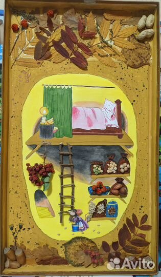 Осенняя поделка в сад