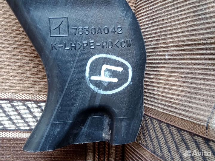 Воздуховод Митсубиси Аутлендер 7830а42