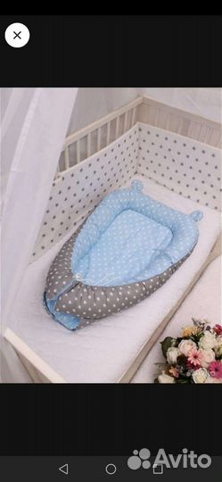 Кокон для новорожденных новый