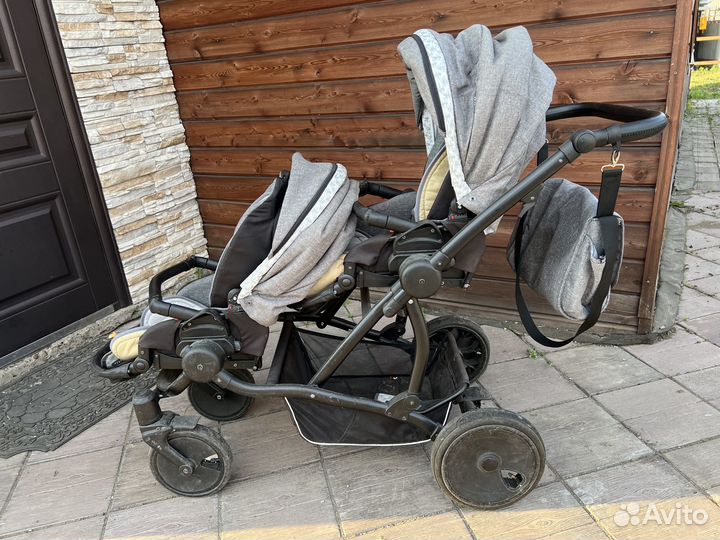 Коляска 2в1 Tutis Zippy для двойни