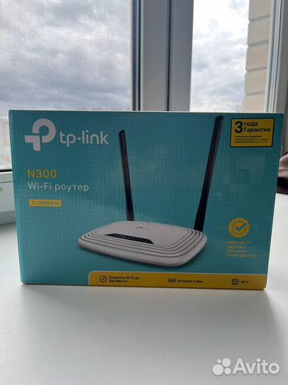 Wi-Fi роутер tp-link N300 (TL-WR841N)