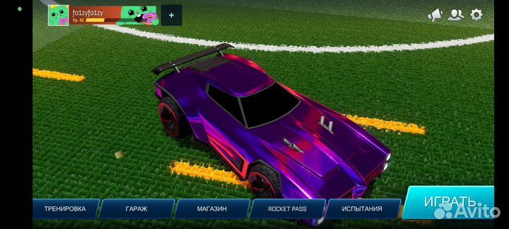 Автомобиль Dominus из игры Rocket League Sideswipe