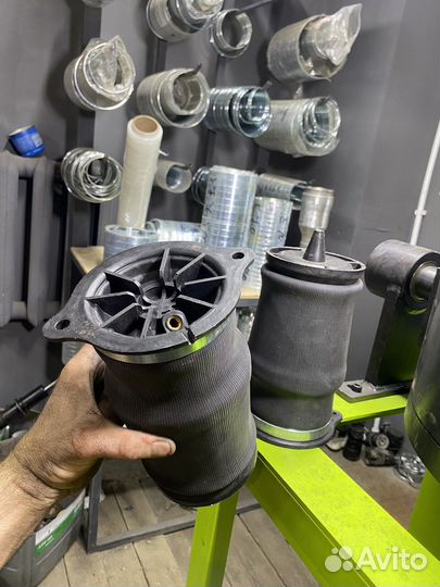 Пневмоподушка на мерседес виана