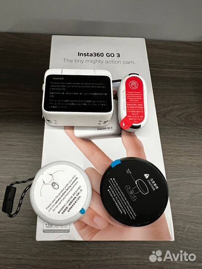 Экшн камера insta360 go 3 (128 gb)