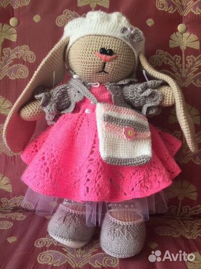 Вязаные игрушки для интерьера и детей на заказ