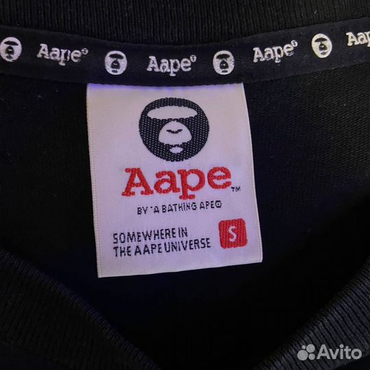 Футболка bape aape чёрная