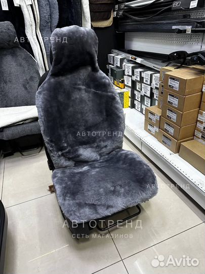 Накидка из натуральной овчины-зимняя