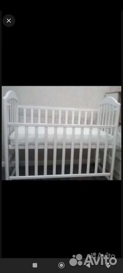 Детская кровать с матрацом