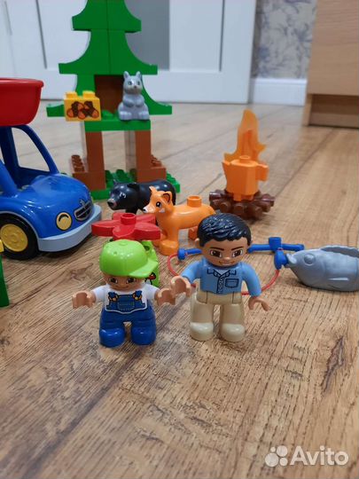 Lego duplо рыбалка в лесу