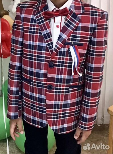 Пиджак детский на 6-7 лет