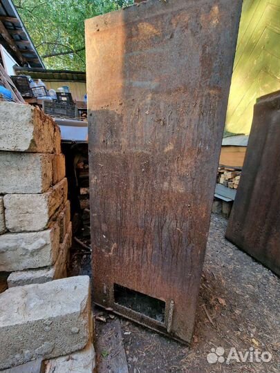 Коптильня самодельная металлическая