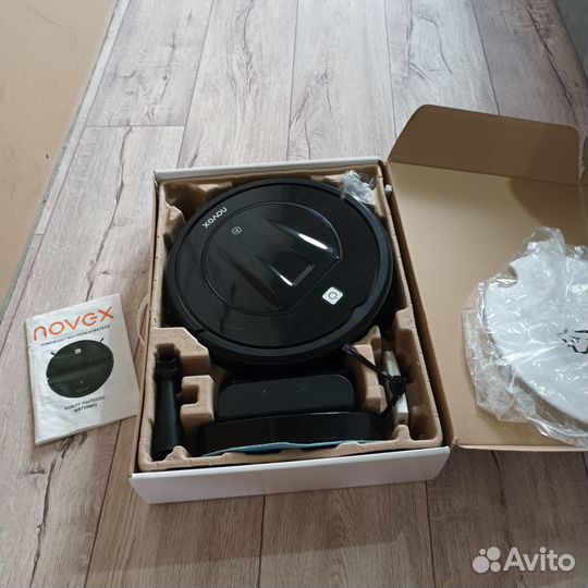 Робот пылесос моющий novex