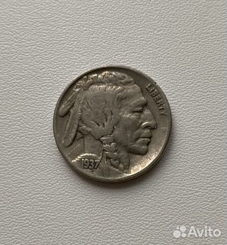 5 центов 1937 США