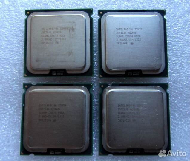 Xeon E5450, LGA 771 / 775, (4 core, 3.00Ghz, 80W)