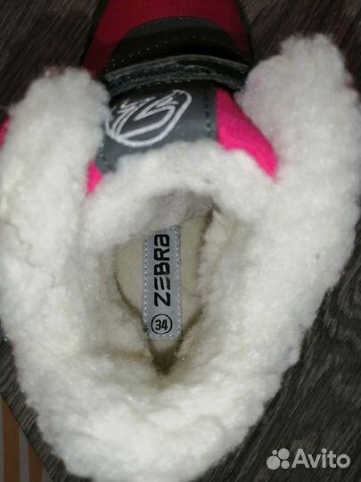 Зимние ботинки для девочки