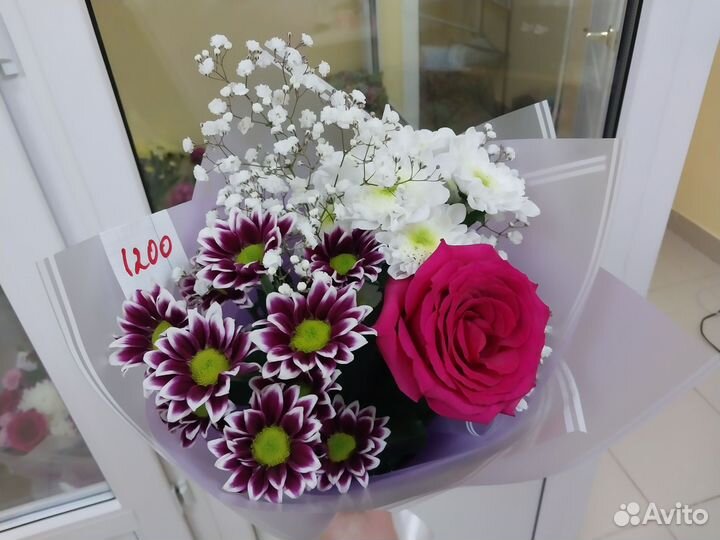 Живые цветы букеты розы