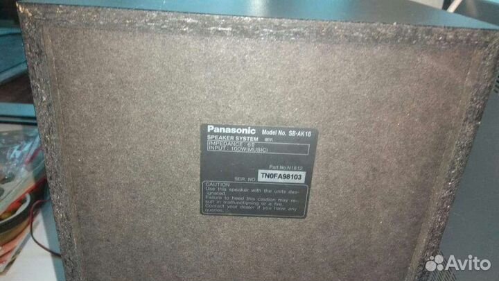 Муз.центр Panasonic SA-Ak18 и Panasonic sa-pm21