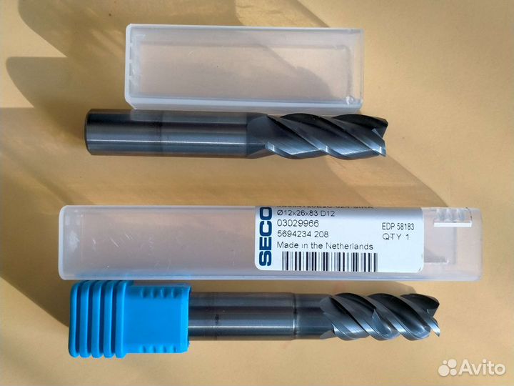 Фрезы твердосплавные