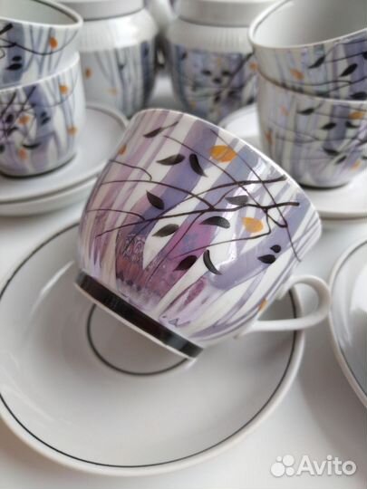 Чайный сервиз Золотая Осень, 